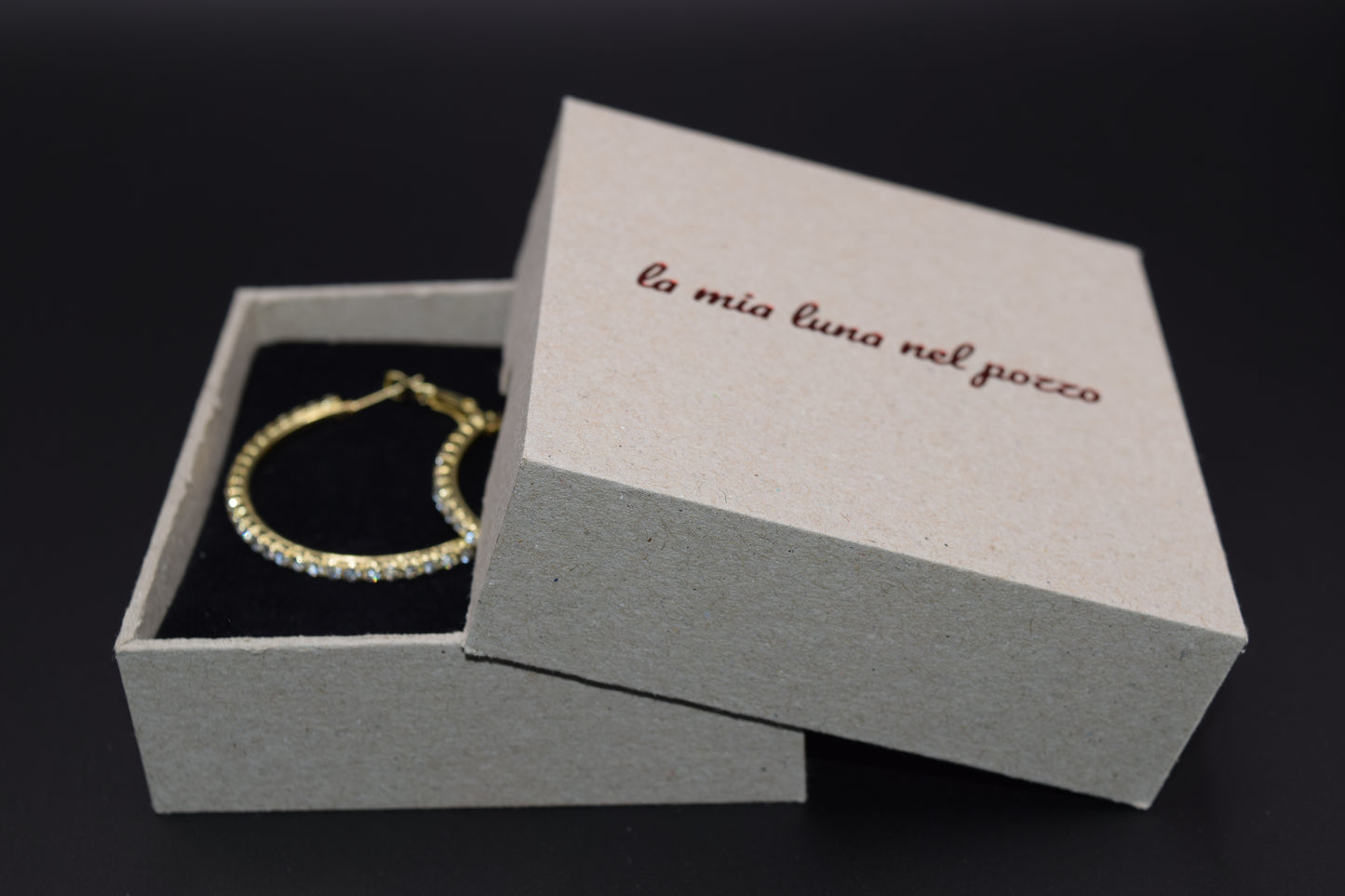 Orecchini Cerchio, Orecchini Oro, Orecchini Brillanti Ricoperti Di Strass, Regalo Indimenticabile, Gioiello Prezioso.