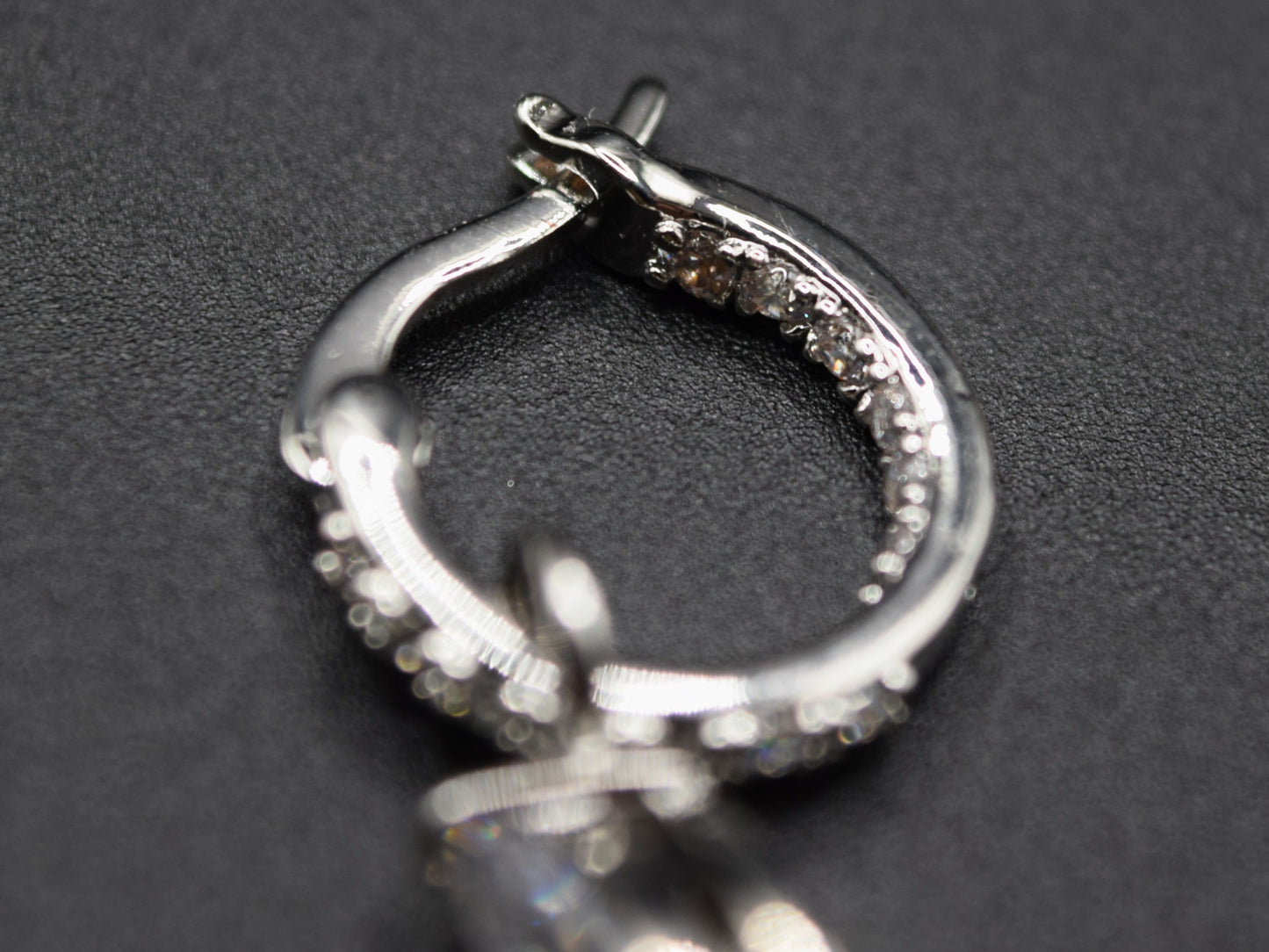 Orecchini Pendenti, Orecchini Argento Con Pavè Di Strass, Orecchini A Goccia Con Maxi Zirconi, Regalo Prezioso, Gioiello Che Incanta.